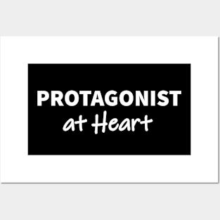 Protagonist at Heart Posters and Art